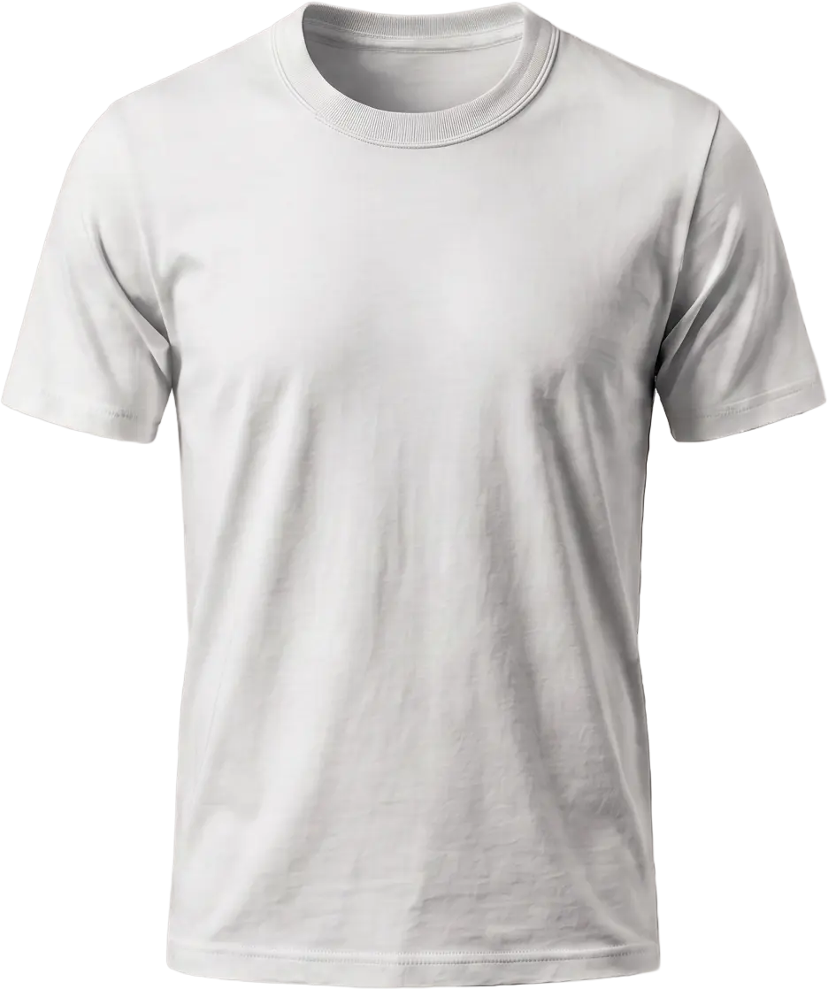 Camisa 100% Algodão Fio 30.1 Zero Encolhimento Gola de Ribana